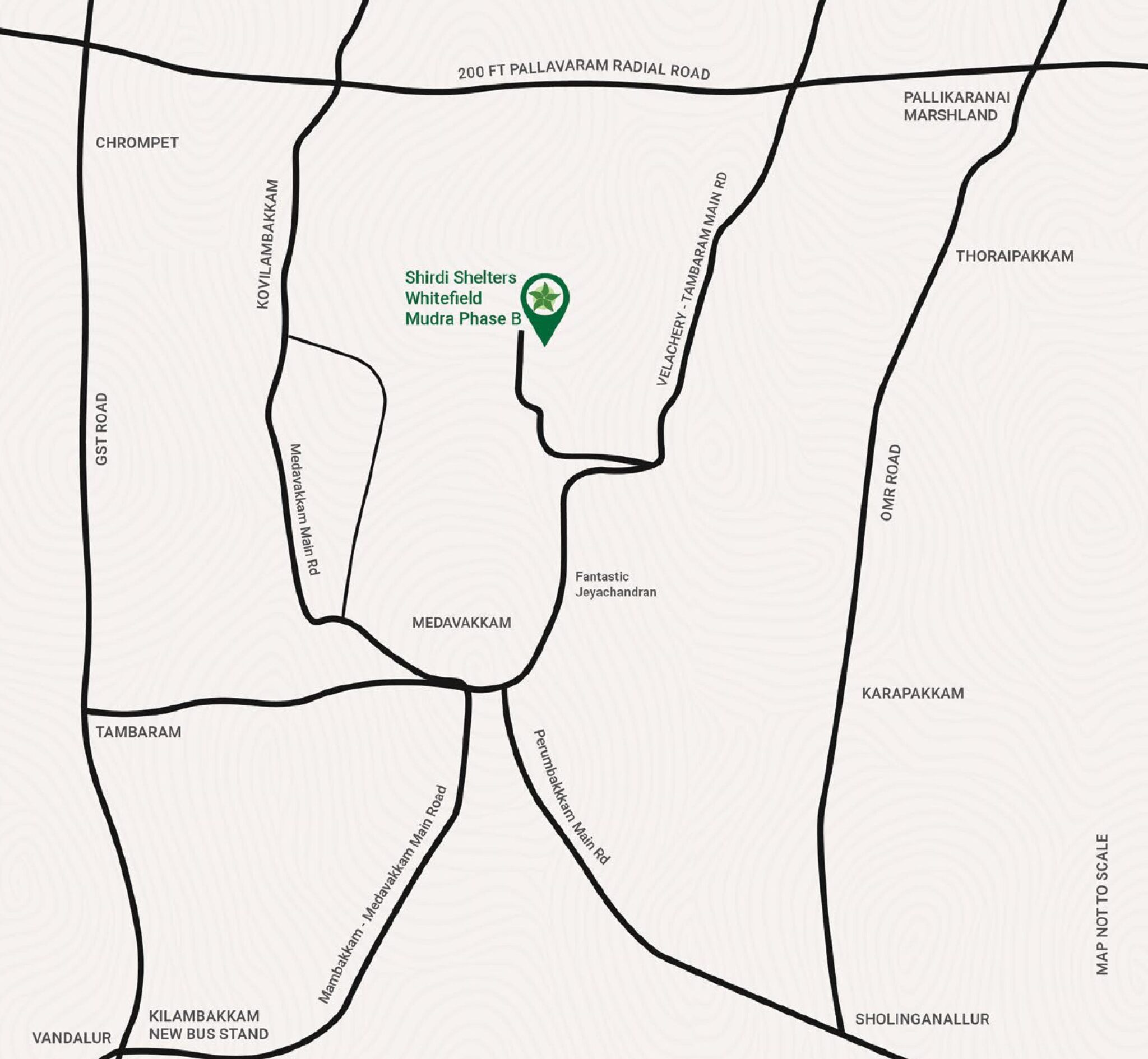 Radiance Riverwoods Location Map