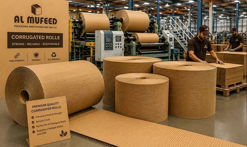 Corrugated Rolls Manufacturer & Supplier in UAE