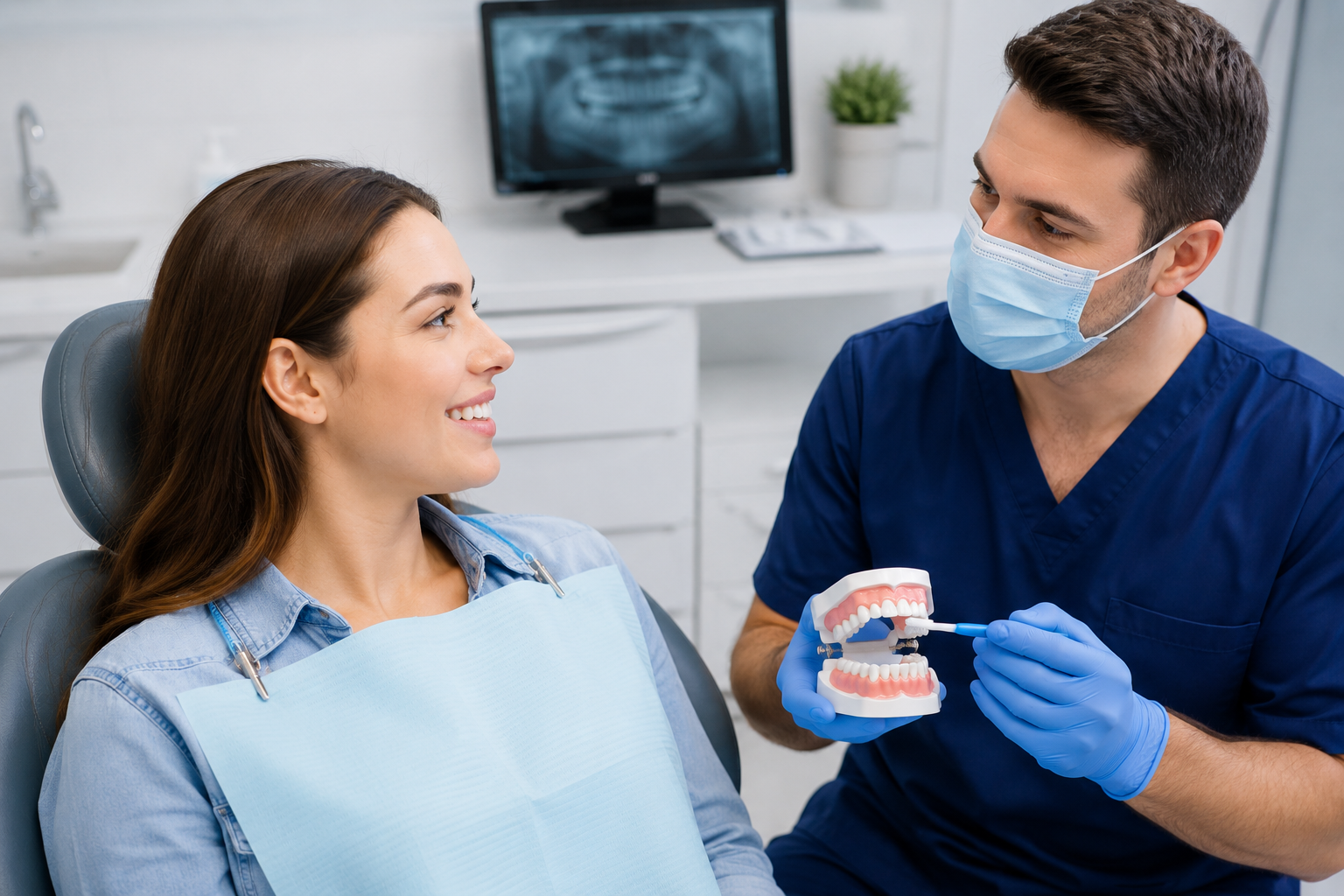 Denture fitting